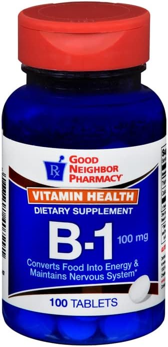 Good Neighbor Pharmacy Vitamin B-1 100mg Tablets, 100 Count 2
