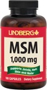 MSM Capsules | 1000mg | 180 Count | Sulfur | Non GMO, Gluten Free Supplement | By Lindberg