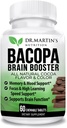 BACOPA MONNIERI/BRAHMI CHEWABLE Tablets |Brain Booster Supplement for Memory, Mood Support & Sharpness| Focus & HIGH Learning & Brain Function| AYURVEDIC HERB for Kids & Adults | Cocoa Flavor