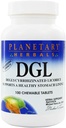 Planetary Herbals DGL Licorice, 100 Tablets