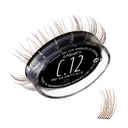 Lashify Curl 12mm Gossamer Eyelash Extensions Refill, Ash Color, DIY False Lashes for a Natural Look