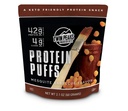 Twin Peaks Low Carb, Keto Friendly Protein Puffs, Mesquite Barbecue 2 Servings, 3 Pack (60g, 42g Protein, 4g Carbs, 120 Cals)