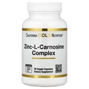 California Gold Nutrition Zinc-L-Carnosine Complex, 90 Veggie Caps