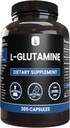 PURE ORIGINAL INGREDIENTS L-Glutamine (365 Capsules) No Magnesium Or Rice Fillers, Always Pure, Lab Verified