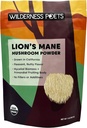 Wilderness Poets, Organic Lions Mane Mushroom Powder - California Grown - Bulk Size (16 Ounce - 1 Pound)