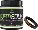 MPA Supps CortiSolve - Supreme Cortisol Optimizing Agent Bundle with a Motivational Wristband Bracelet to Motivate and Support You - 28 Servings - Hot Cocoa