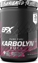 EFX Sports Karbolyn Fuel | Fast-Absorbing Carbohydrate Powder | Carb Load, Sustained Energy, Quick Recovery | Stimulant Free | 18 Servings (Strawberry)