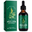 QJCWXIAOX Mullein Drops for Lungs, Mullein Leaf Extract with Chlorophyll,Mullein Leaf Extract for Lung Cleanse and Respiratory Support