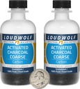 Activated Charcoal / 4 Ounces in 2 Bottles / 100% Pure Food Grade/Granules