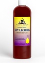 Lecithin Soy Unbleached Fluid Liquid Emulsifier Emollient Stabilizer Pure 16 oz