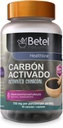 Betel Natural Carbon Activado Capsulas - Activated Charcoal 90 Capsules