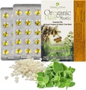 Oreganic Plus Mastic - Oregano Essential Oil Capsules & Chios Mastic Gum Oil - Wild Oregano Oil Capsules Organic - Immune Booster and Intestinal Support - Non-GMO - 30 Count Blister