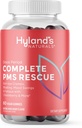 Hyland's Grace Period Complete PMS Rescue, 60 Vegan Gummies with Chasteberry and Dong Quai for Menstrual Support and B6 and B12 for Red Blood Cell Formation