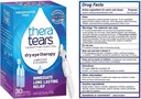 TheraTears Dry Eye Therapy Lubricating Eye Drops for Dry Eyes, Preservative Free eye drops, 30 Single-Use Vials (3 Pack)