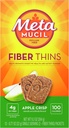 Metamucil Fiber Wafers Apple Crisp Packets, 2 ea