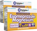 Reliable-1 Laboratories Esomeprazole 2-Pack - Magnesium Delayed Release Acid Reducer 20Mg Capsules for Frequent Heartburn Relief 84 Ct
