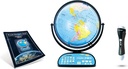 Replogle Globe For Children Interactive 12 Inch Talking World Globe With Stand,Learning Educational Toy4Kids For Classroom Kids Ages 4-8 & Decor