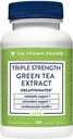 The Vitamin Shoppe Triple Strength Green Tea Extract 750mg Capsules with EGCG – A Natural Antioxidant to Support Fat Metabolism – Fights Free Radicals – Decaffeinated (100 Vegetarian Capsules)