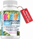 Kids Magnesium Calm Gummies for Sleep, for Bedtime, 60 Count Supplements Made in The USA