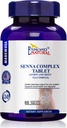 (8 Pack) Esmond Natural: Senna Complex Tablet - Lemon & Green Tea (Bowel Health, Cleansing & Regularity), GMP, Natural Product Assn Certified, Made in USA - 620mg, 480 Tablets