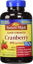 Nature Made Cranberry 450mg Extract 180 Softgels