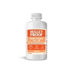 Bulletproof Brain Octane C8 MCT Oil Travel Size, 3 oz – 100% Pure Coconut Oil, Triple-Distilled Keto Energy Supplement for Coffee & Smoothies, Unflavored, No Additives or Fillers, Non-GMO